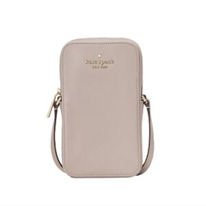 (NEW with tags) Kate Spade Kitt North South Crossbody Bag, Warm Taupe